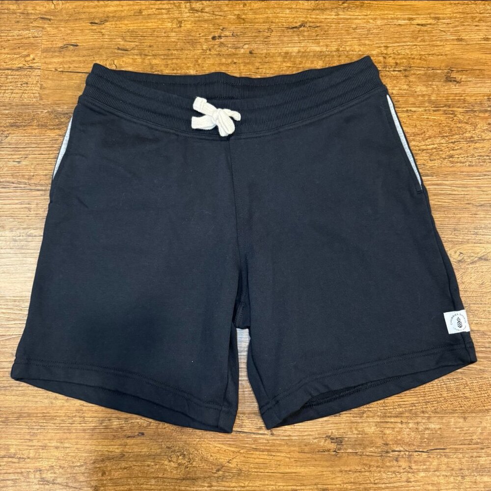 Chubbies Black Lounge Wear‎ Casual Outdoor Beach Stretch Sweat Shorts Men S 30x7